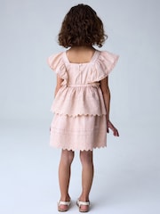 smALLSAINTS Broderie Tiered Younger Dress - Imaginea 3 din 13