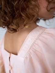 smALLSAINTS Broderie Tiered Younger Dress - Imaginea 7 din 13