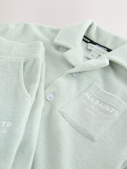 Conjunto de camisa y pantalones cortos de rizo Underground de smALLSAINTS - Imagen 4 de 6