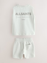 smALLSAINTS Underground mouwloos T-shirt en sweatshort Younger Set - Afbeelding 8 van 12