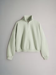 The Set 2 Pack Quarter Zip Funnel Neck Jumper and Wide Leg Jogger Set - Obraz 2 z 5