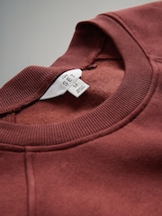 The Set 4 Pack Raglan Sweat Tops Chocolate Brown/Pinks/Cream - Image 6 of 6