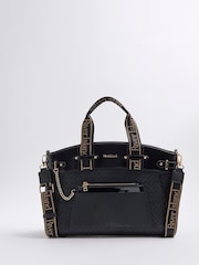 River Island Panelled Webbing Handle Bag - Imagem 1 de 6