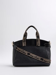 River Island Panelled Webbing Handle Bag - Imagem 2 de 6