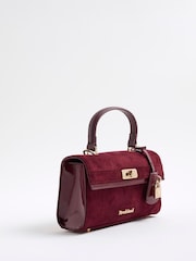 River Island Red Lock Front Tote Bag - Image 2 of 6