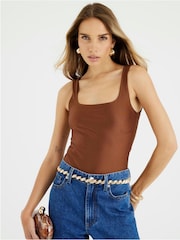 Castanho - Corpos de discoteca River Island Scoop - Imagem 1 de 4