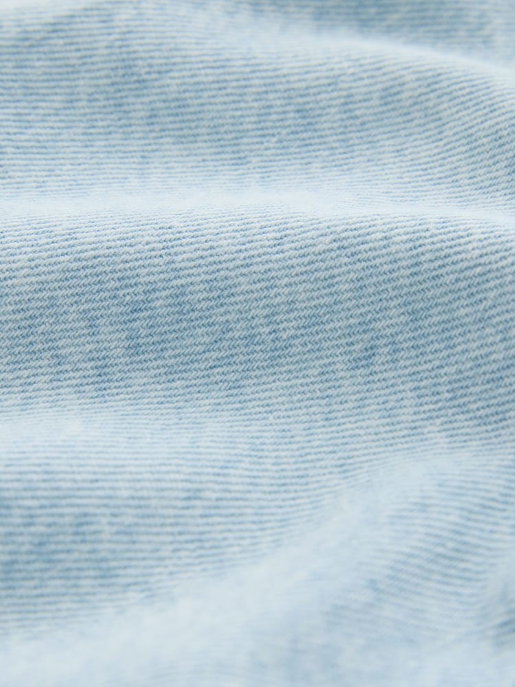 Light Blue Denim Pull On Shorts - Image 9 of 9