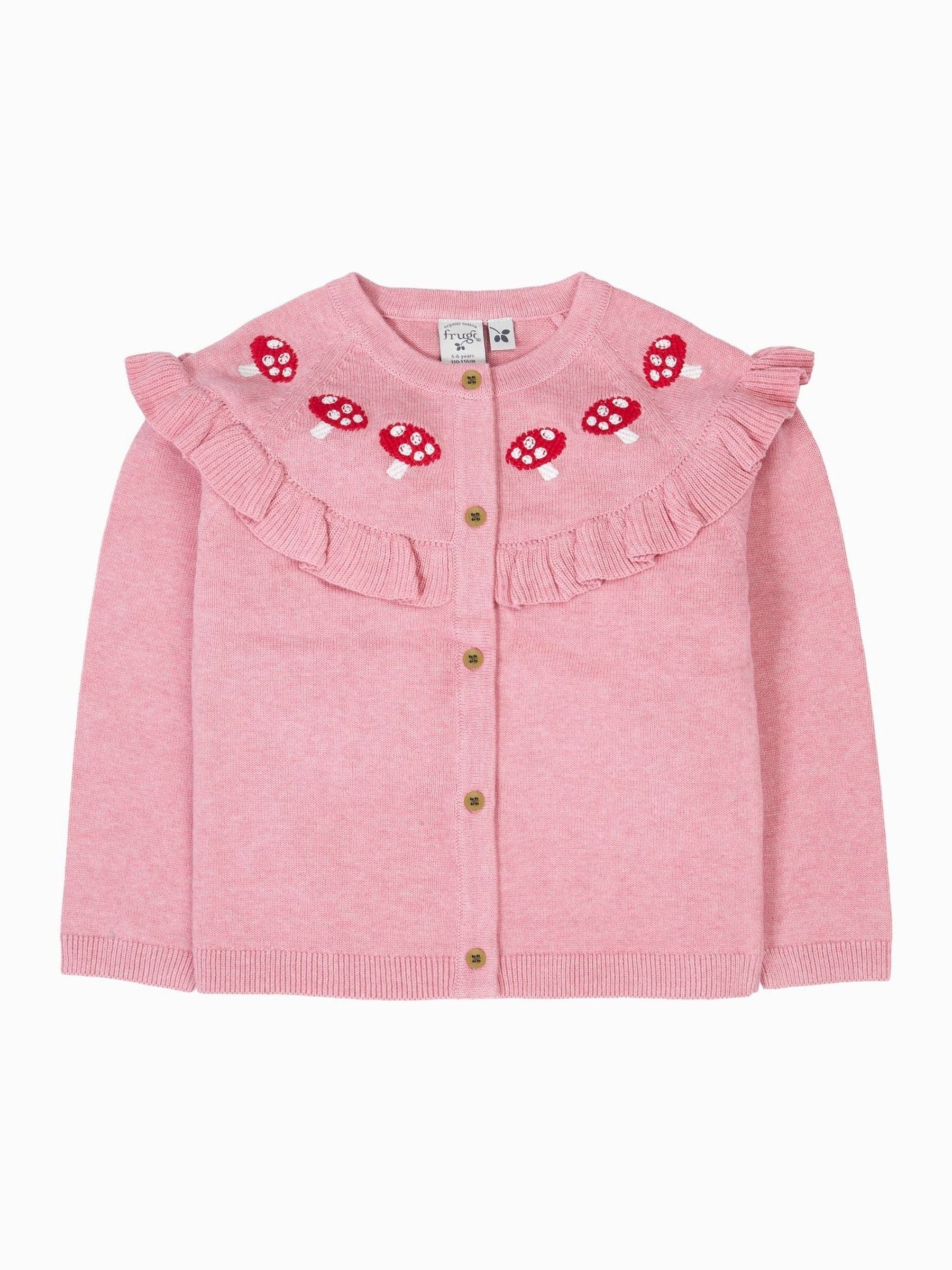 ^*♩様 Ruffle Pleated Knit Cardigan Buy Frugi Pink Romi Ruffle Cardigan from Next France
