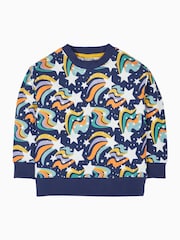 Frugi Blue Mawnan Sweatshirt - Image 1 of 3