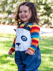 Frugi Blue Character Puddle Buster Trousers - Image 1 of 6