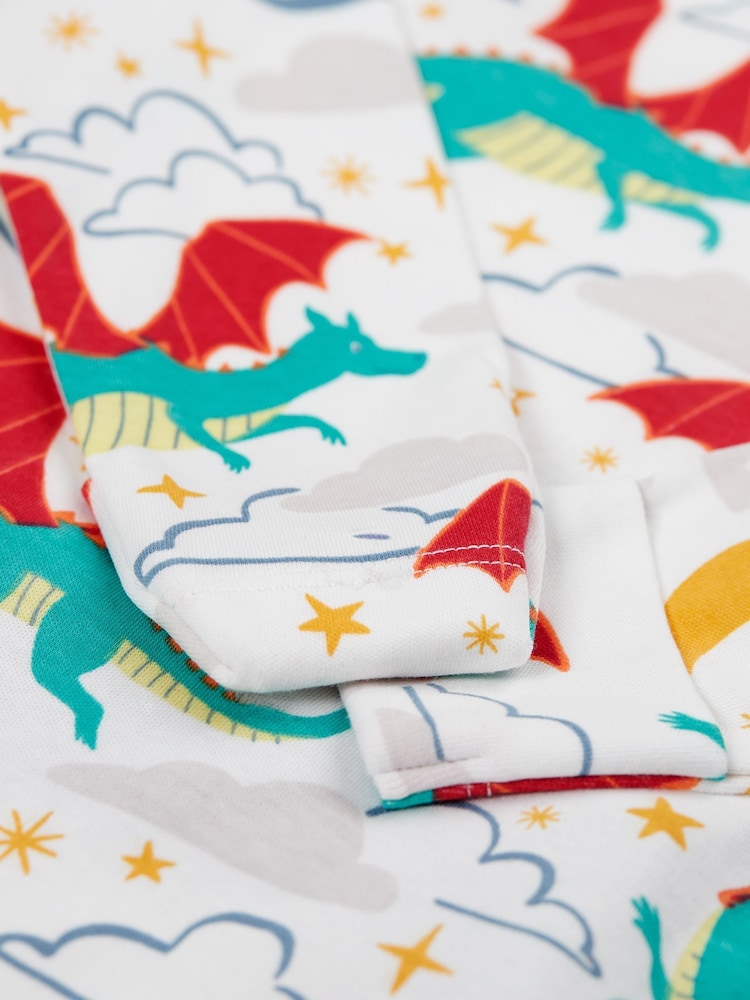 Frugi Easy Dressing Printed Babygrow - Image 3 of 3 Frugi Easy Dressing Printed Babygrow - Image 3 of 3