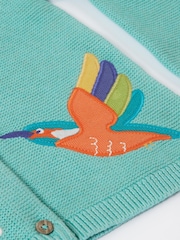 Verde - Frugi Colby Cardigan - Imagen 3 de 3