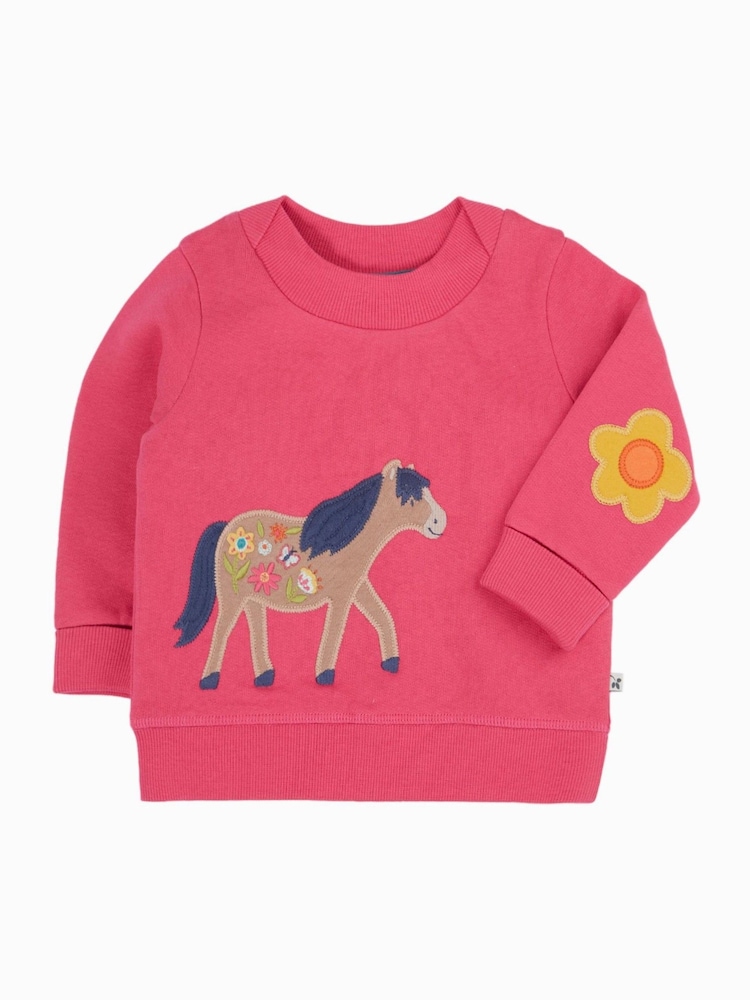 Frugi Pink Easy On Jumper - Image 1 of 3