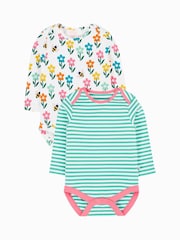 Frugi Super Special White Bodysuits 2 Pack - Image 1 of 4