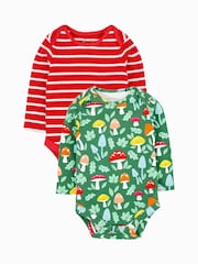 Frugi Super Special White Bodysuits 2 Pack - Image 1 of 4