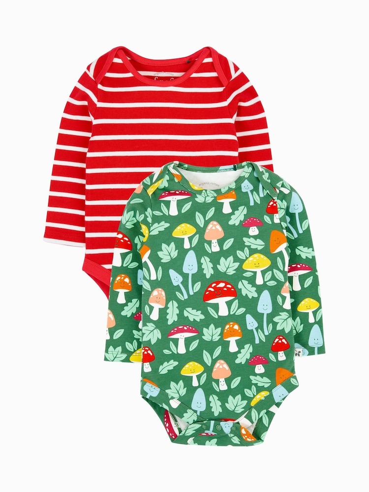 Frugi Super Special White Bodysuits 2 Pack - Image 1 of 4 Frugi Super Special White Bodysuits 2 Pack - Image 1 of 4