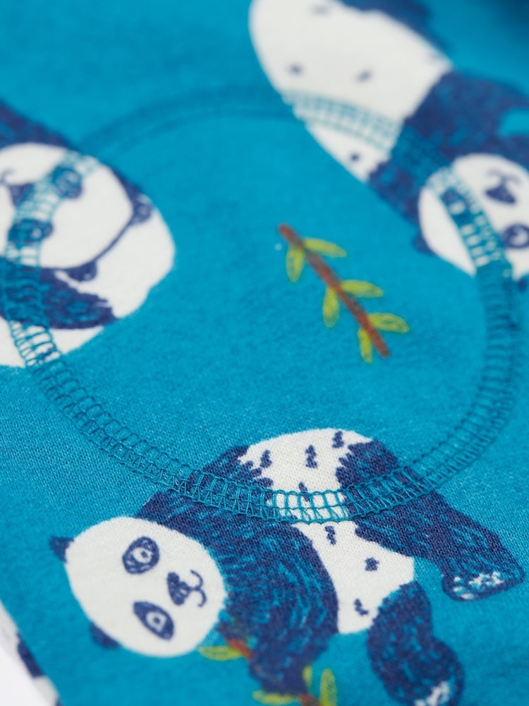 Frugi Blue Snuggle Crawlers Trousers - Image 3 of 3