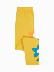 Frugi Yellow Luana Leggings - Image 2 of 4