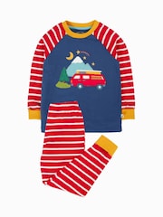 Frugi Red Jamie Jim Jams Pyjamas - Image 1 of 3