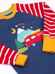 Frugi Red Jamie Jim Jams Pyjamas - Image 2 of 3