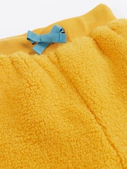 Frugi Yellow Ted Fleece Pull Ups - Image 2 of 3