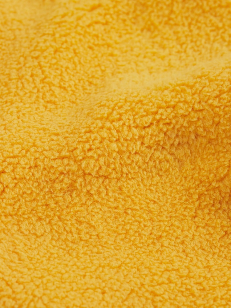 Frugi Yellow Ted Fleece Pull Ups - Image 3 of 3