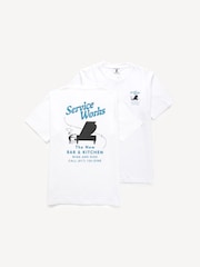 Service Works White Bar & Kitchen T-Shirt - Image 1 of 1