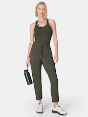 Sweaty Betty Green 25 inch inside seam Explorer 25" Trousers - Image 4 of 6