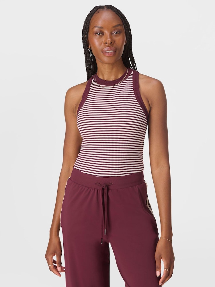 Sweaty Betty Purple Harper Racer Tank Top - Image 2 of 7 Sweaty Betty Purple Harper Racer Tank Top - Image 2 of 7