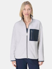 Sweaty Betty Black Mallow Zip Through Fleece - Image 1 of 7