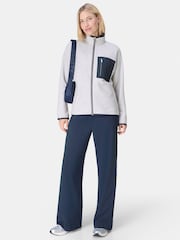 Sweaty Betty Black Mallow Zip Through Fleece - Image 6 of 7