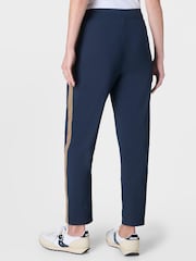 Sweaty Betty Blue 25 inch inside seam Explorer Side Stripe 25 Inch Trousers - Image 2 of 7