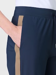 Sweaty Betty Blue 25 inch inside seam Explorer Side Stripe 25 Inch Trousers - Image 6 of 7