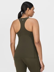 Verde - Sweaty Betty Power Medium Impact Gym Vest - Imagen 3 de 7