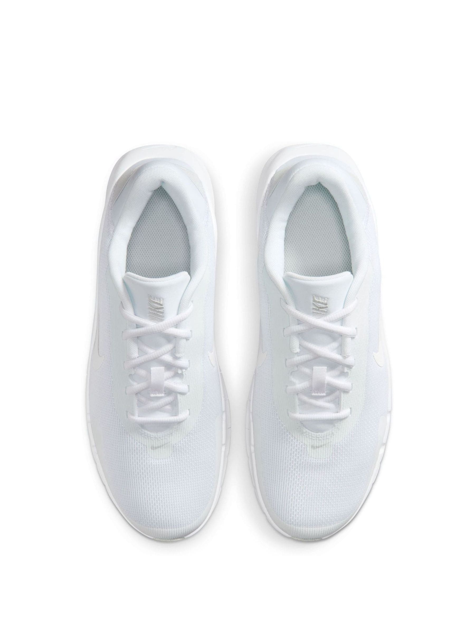 nike training flex trainers in white