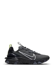 Nike Black React Vision Shoes - Image 1 of 10