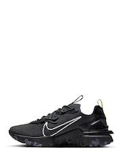 Nike Black React Vision Shoes - Image 2 of 10