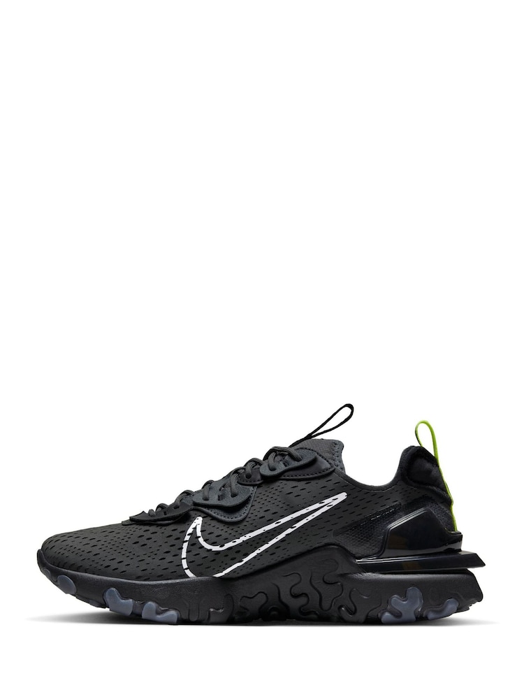 Nike Black React Vision Shoes - Image 2 of 10