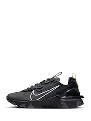 Nike Black React Vision Shoes - Image 4 of 10