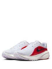 Nike White/Black Downshifter 14 Running Trainers - Image 5 of 10