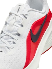 Nike White/Black Downshifter 14 Running Trainers - Image 8 of 10