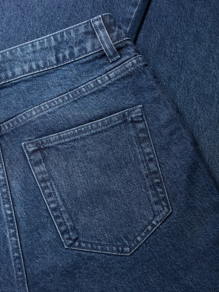 Seasalt Cornwall מכנסי ג'ינס בגזרה ישרה, דגם Penwith - תמונה 5 מתוך 5