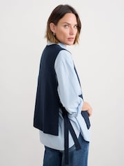 Seasalt Cornwall Blue Sea Aster Vest - Image 2 of 5