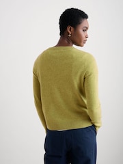 Seasalt Cornwall Green Dark Greeb Rocks Jumper - Image 2 of 6