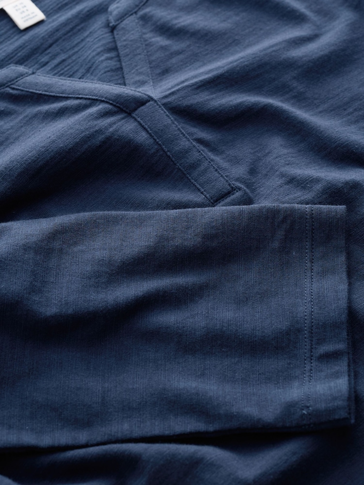 Seasalt Cornwall Blue Carlyon Top Cotton Jersey - Image 5 of 5
