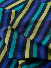 Seasalt Cornwall Blue Sailor 3/4 Sleeve Top In Cotton Jersey - Image 5 of 5