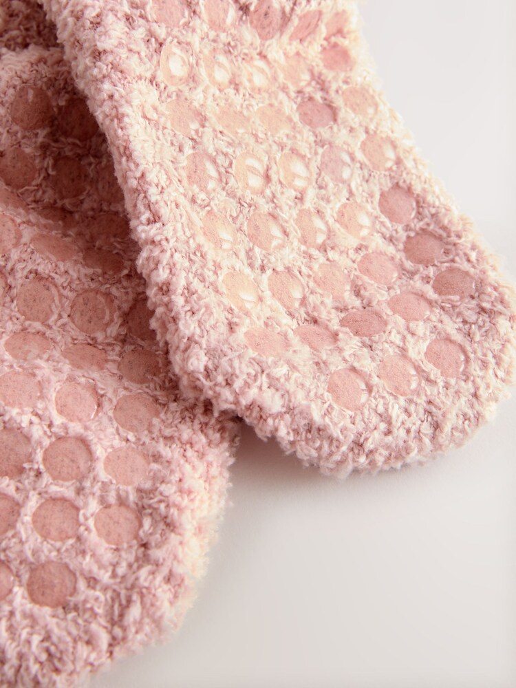 Pink Moon and Star Cosy Ankle Socks - Image 3 of 3