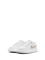 Nike White Junior Air Force 1 Low Lace Trainers - Image 2 of 10
