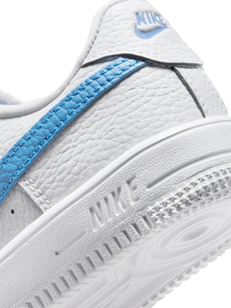 Nike White Junior Air Force  Low Lace Trainers - Image 10 of 10