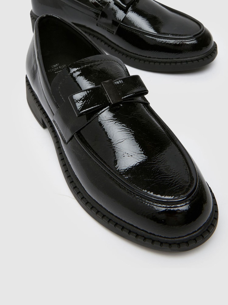 Schuh Leona Black Loafers - Imagen 4 de 4